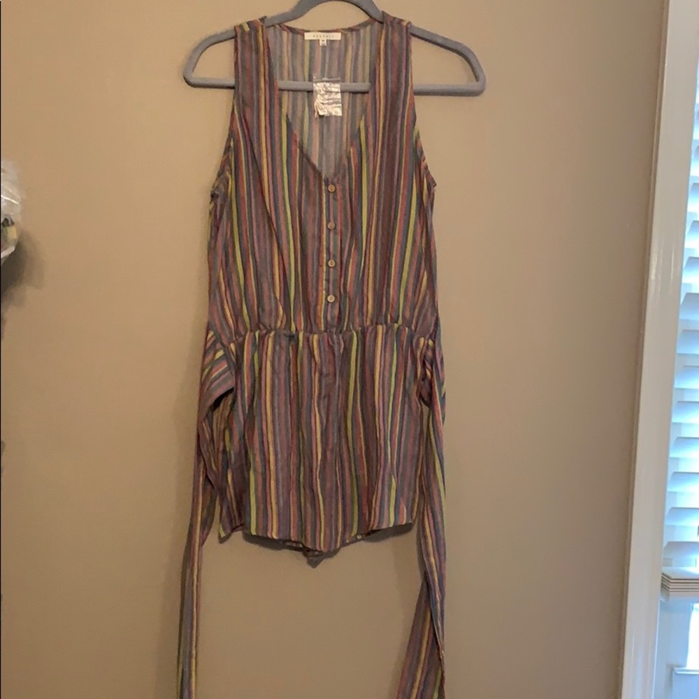 Striped romper - Picture 3 of 8